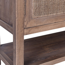 Seraphiel Recycled Elm Wood Cabinet